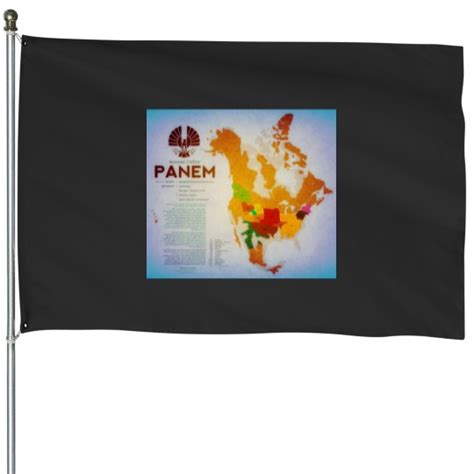 Map of the 12 districts of Panem House Flags sold by Tylamloankoi | SKU ...