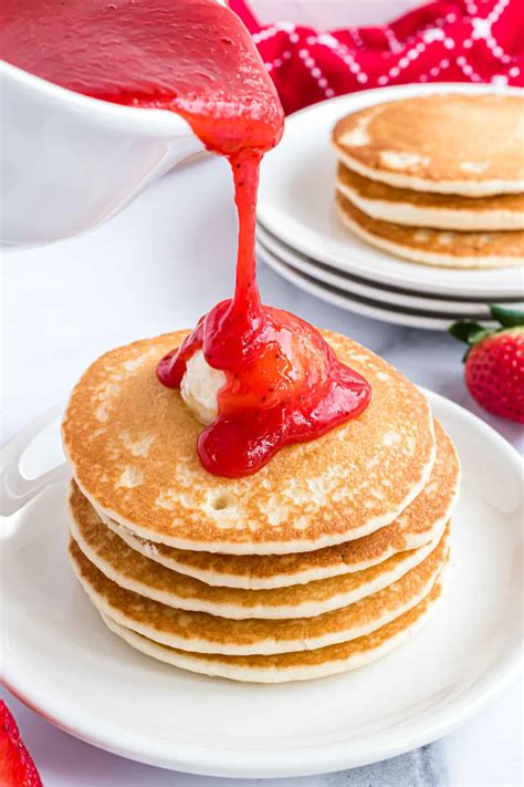 Strawberry Syrup Recipe - Shugary Sweets