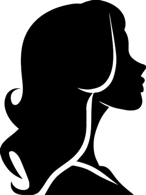 Premium Vector | Women profile vector silhouette illustration 37