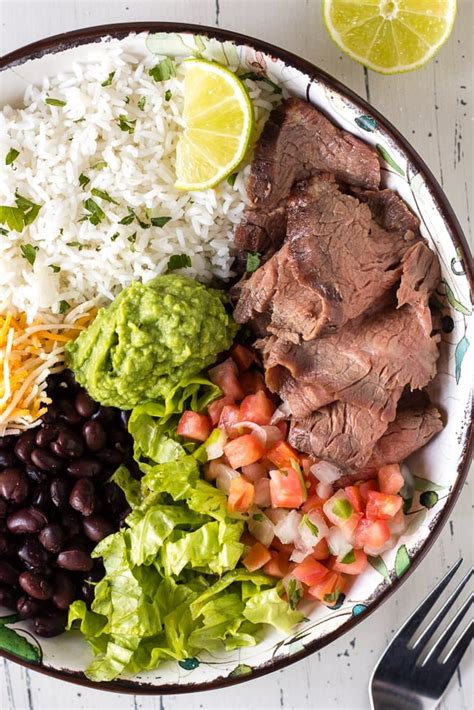 Quick & Easy Grilled Steak Burrito Bowl | Hot Pan Kitchen