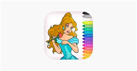 ‎Princess - Coloring Pages on the App Store