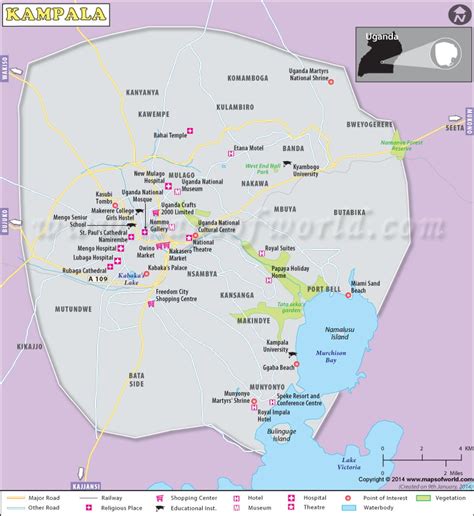 Uganda Map | Map of Uganda | Collection of Uganda Maps