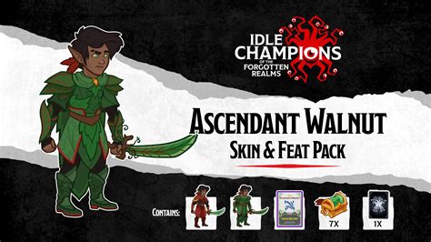 Idle Champions - Ascendant Walnut Skin & Feat Pack on Steam