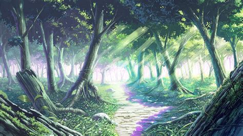 Forest Anime Wallpapers - Wallpaper Cave