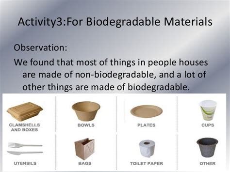 😎 Biodegradable and non biodegradable things. What Are Examples of ...