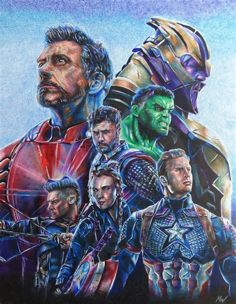 Avengers: Endgame Drawing : r/marvelstudios