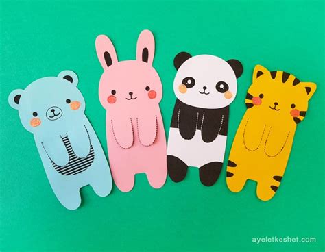 How to make DIY kawaii bookmarks - Ayelet Keshet