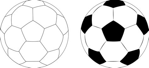 soccer ball icons in two styles ,football game sport for competition ...