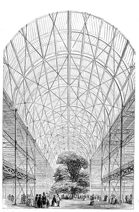 The Crystal Palace by Joseph Paxton: the first building of a new ...