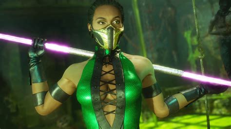 Mortal Kombat 11 (MK11) - Jade Classic Costume Gameplay - YouTube