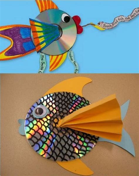 cd art project for kids ~ art crafts projects