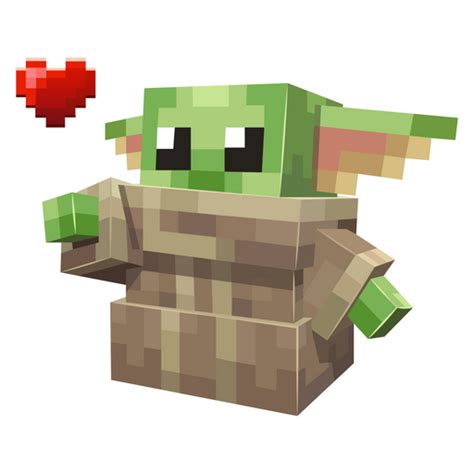 Baby Yoda Pixel Art