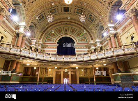 Town Hall interior, Leeds, West Yorkshire, Yorkshire, England, United ...