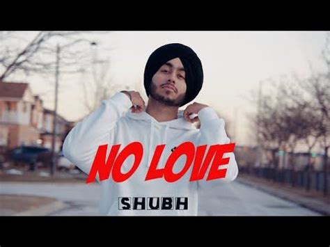 (1266) No Love - Shubh, New Punjabi Song 2022, Eda Ni Chlde Pyar ...