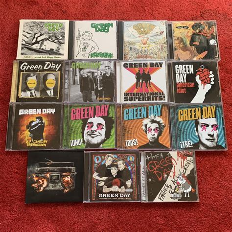 My Green Day CD Collection! Have all the albums and the two main ...