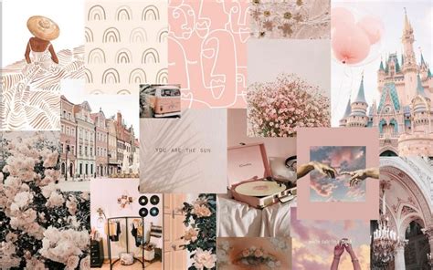 Pink Vintage Aesthetic Laptop Wallpaper - bmp-syrop