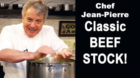 Classic and Essential Beef Stock | Chef Jean-Pierre – Instant Pot Teacher