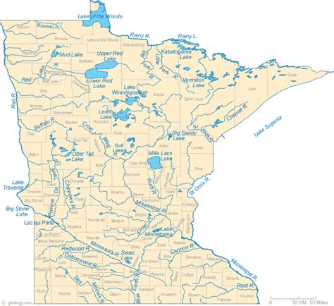 Map of Minnesota