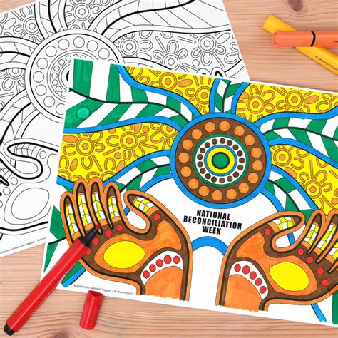 Reconciliation Week Colouring In | Paper & Card - CleverPatch ...