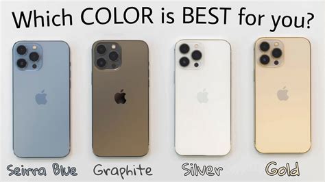 iPhone 13 Pro All Colors Unboxing & Hands On Comparison! - Gold vs ...