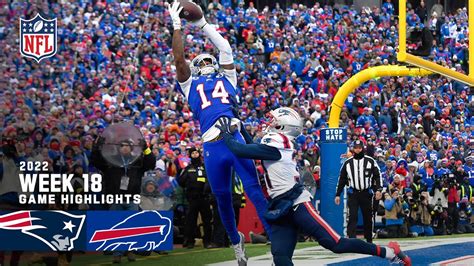 New England Patriots vs. Buffalo Bills | 2022 Week 18 Game Highlights ...