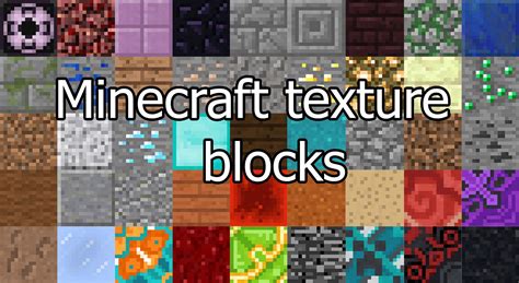 Minecraft texture blocks 3D asset | CGTrader