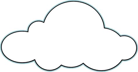 Cloud clip art. | Clipart Panda - Free Clipart Images | Clouds, Clip ...