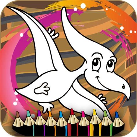 Dinosaur coloring game - Activities for preschool by Wisit Wiriya