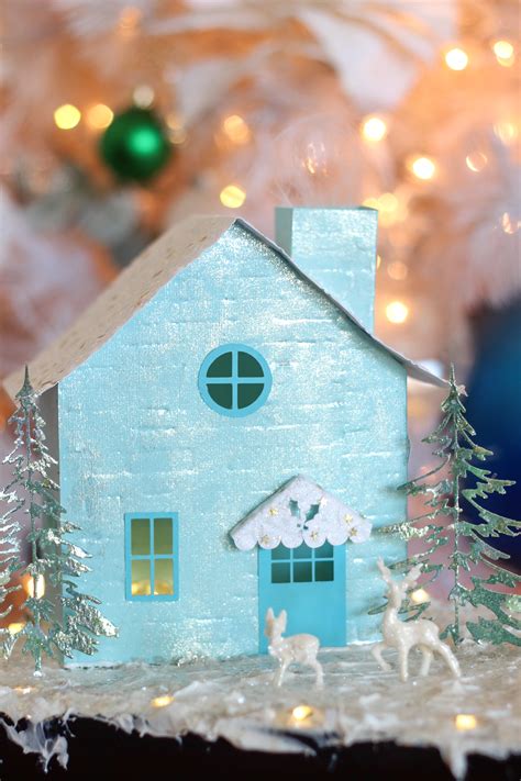 DIY Little Christmas House * sparkle living blog