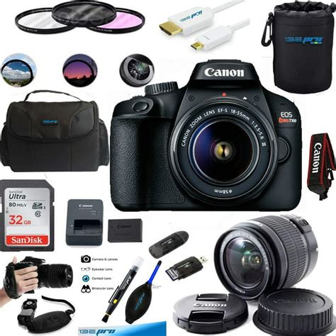 Canon EOS Rebel T100 Digital SLR Camera with 18-55mm Lens Kit +Deal ...