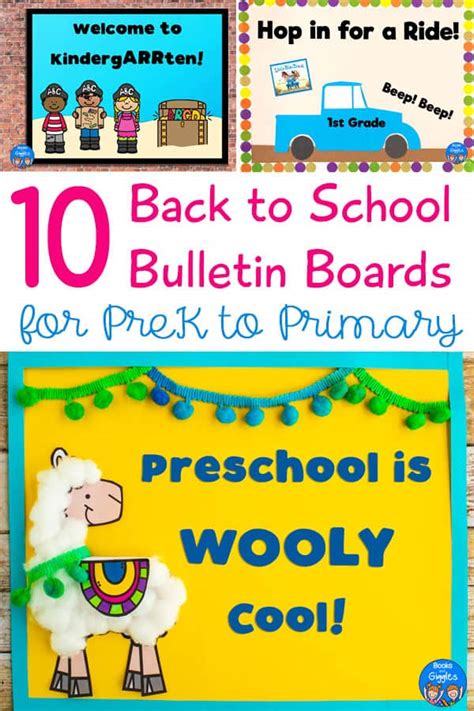 Back to School Bulletin Boards: 10 New Ideas for Preschool to Elementary