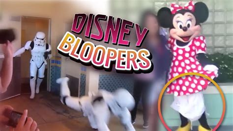 DISNEY CHARACTER BLOOPERS | Funny Disneyland / Disney World FAILS Pt. 2 ...