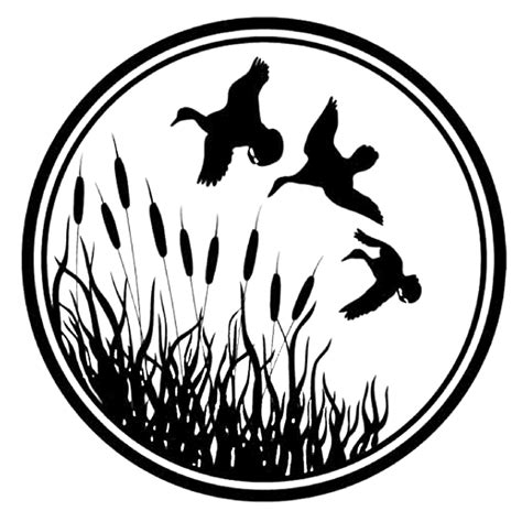 silhouette duck hunting clipart - Clip Art Library