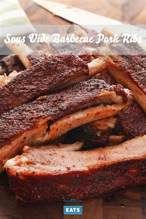 Sous Vide Barbecue Pork Ribs Recipe | Recipe | Pork ribs, Sous vide ...