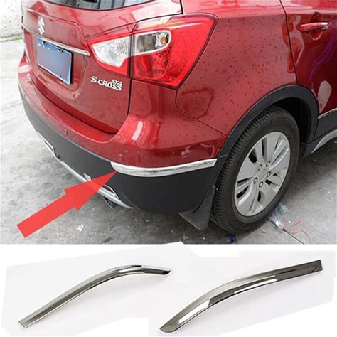 CAR STYLING ACCESSORIES FIT FOR 2014 SUZUKI SX4 S CROSS ABS CHROME REAR ...