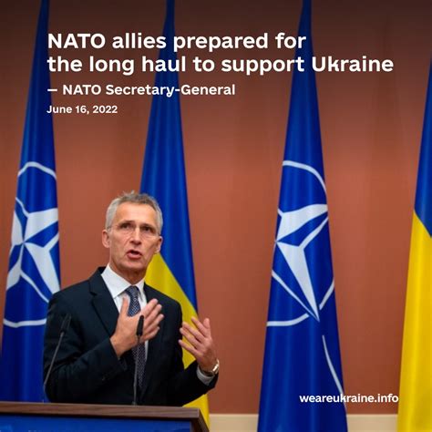 NATO allies prepared for the long haul to support Ukraine - We Are Ukraine