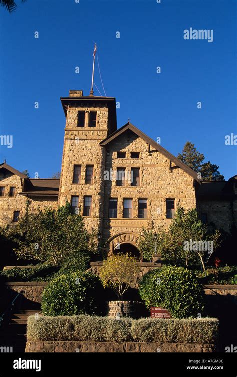 USA, California, Napa, St. Helena, the Culinary Institute of America's ...