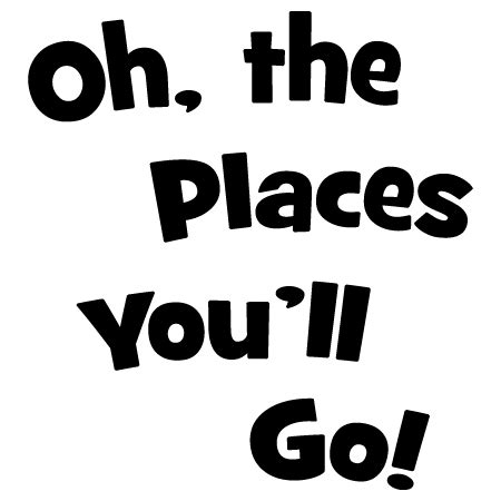 Oh The Places You'll Go Wall Quotes™ Decal | WallQuotes.com