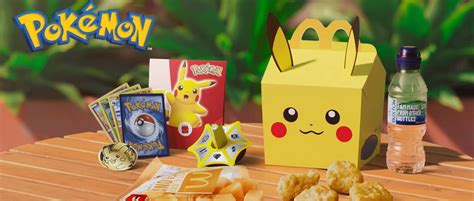 Pokémon toys arrive at McDonald's Happy Meals - Pledge Times