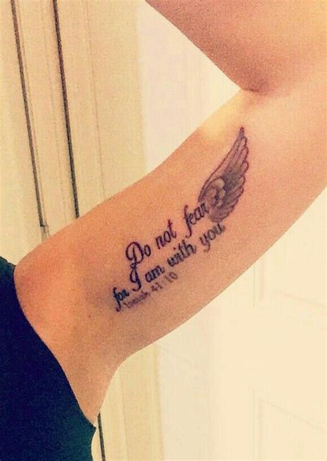 Do not fear... | Tattoo quotes, Tattoos, Do not fear