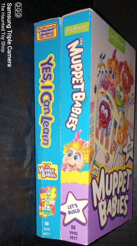 2 Muppet Babies Jim Henson's Preschool Collection VHS Tapes ...