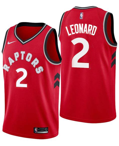 Nike Kawhi Leonard Icon Edition Swingman (toronto Raptors) Nba ...