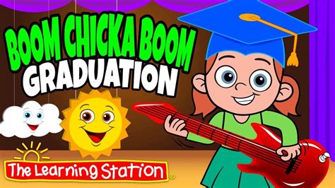 Boom Chicka Boom 🎓 Graduation Song for Kids 🎓 Action, Dance Kids Songs ...