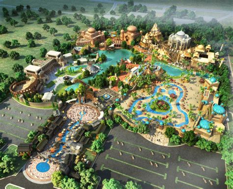 ideAttack | Parking design, Water theme park, Amusement park plan