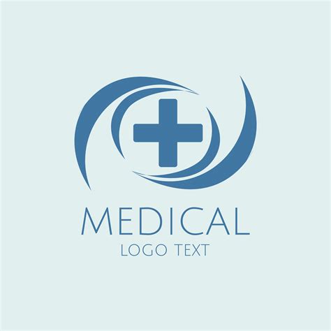 Blue medical care service logo vector - Download Free Vectors, Clipart ...