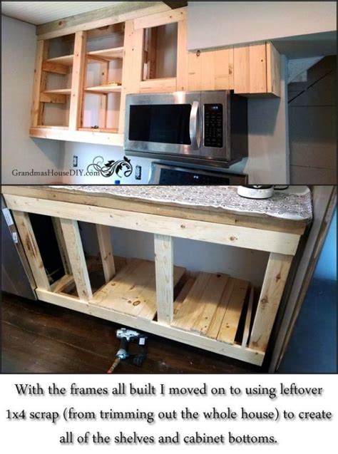 21 DIY Kitchen Cabinets Ideas & Plans That Are Easy & Cheap to Build