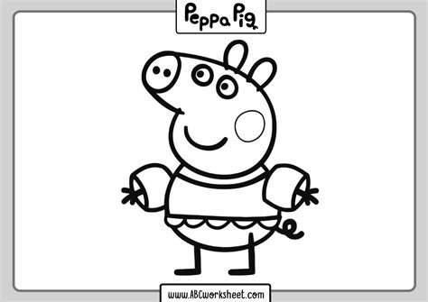 Kids Drawing Pepa Pig - Pig Peppa Coloring Printable Recommended ...