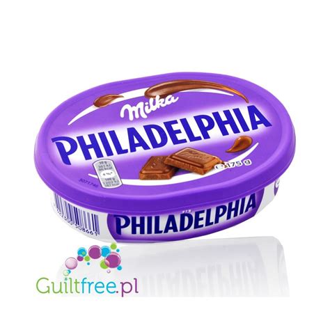 Philadelphia Milka milk chocolate spread - GUILTFREE.PL