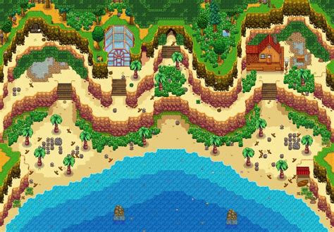 Plot out the rest of your summer on this Stardew Valley island farm mod ...