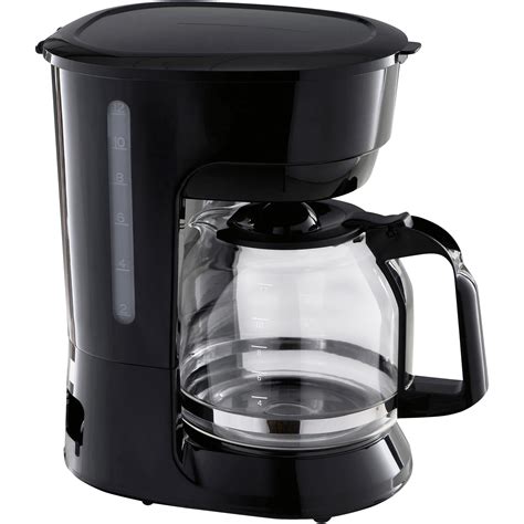 Mainstays Black 12-Cup Coffee Maker with Removable Filter Basket ...